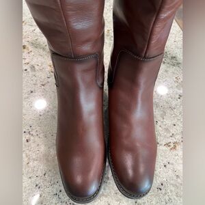 Franco Sarto Rich Brown Knee High Boots NWOT